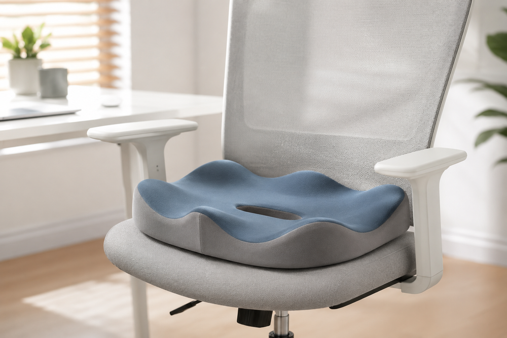 Avora ErgoSeat Pro™ | Ergonomic Memory Foam Seat Cushion